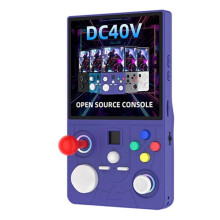 DC40V Retro Handheld Game Console Linux WiFi GamePad RGB Ligh Effect 4.0inch IPS Screen Supports 30+ Emulators B
