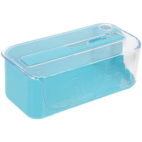 5Pièces Boîte De Conservation Beurre Fromage ABS Bleu Ciel 1