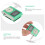 MP3-afspiller assorterede farver klips USB bærbar letvægts 3
