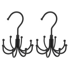 Tank Top Hanger, 2 Pack Rotatable Bra Organizer for Closet, Closet Organizers and Storage Hook Clothes Hanger