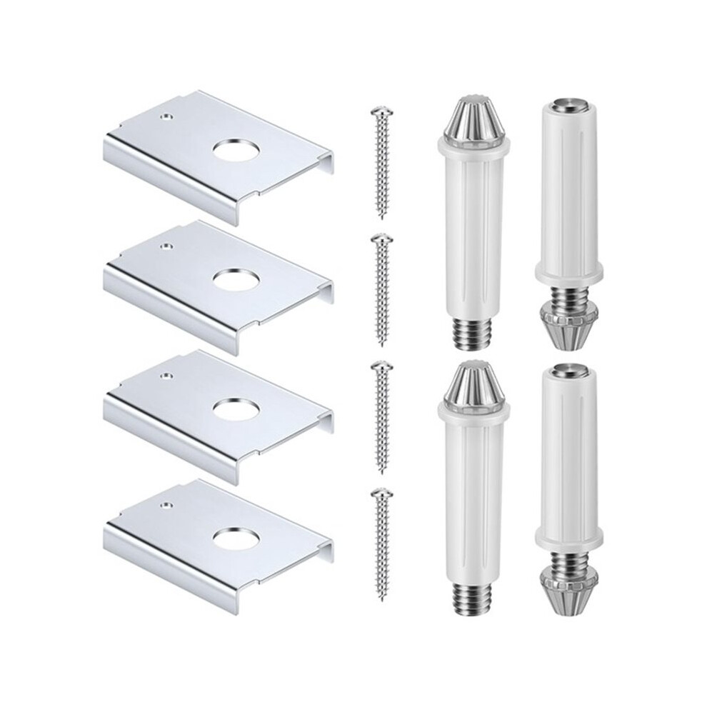 Bifold Door Hardware Repair Kit, Bifold Closet Hardware Kit For 1-7/8" Wood Door And 7/16" Pivot Hole 6031418252495