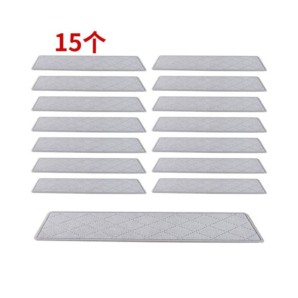 15Pcs Stair Treads For Wooden Steps Indoor, Non Slip Carpet Stair Treads For Kids Elders And Dogs,Polyester B 6032990636772