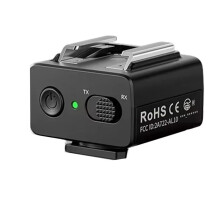 Déclencheur de Flash Miniature LA10 2,4 GHz pour Appareil Photo, Fixation Universelle sur Griffe, Portée de 8 M, Chargement USB-C, Autonomie de 60 H