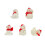 Kerstversiering voor aquarium: sneeuwpop (5 stuks) 4