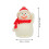 Kerstversiering voor aquarium: sneeuwpop (5 stuks) 7