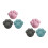 6Pièces Boîte Charbon Bambou Absorbeur Odeur Forme Chat 5