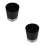 2Pièces Rangement Ustensiles Multifonction Noir ABS Pour Cuisine 4