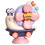 3St Sensorisch Baby Speelgoed Met Zuignap Paars 2