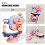 3St Sensorisch Baby Speelgoed Met Zuignap Paars 6