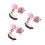 3St Sensorisch Baby Speelgoed Met Zuignap Paars 8