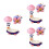 3St Sensorisch Baby Speelgoed Met Zuignap Paars 10