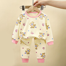 Boys Pajamas,Pajamas for Kids,Pajamas for Boys Puppy Print 2-Piece PJs Long Sleeve Sets Sleepwear Pink 6-7 Years