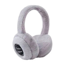 Warm Bluetooth Earmuffs, Foldable Furry Ear Warmers with Music/Call & Noise Reduction – Compatible with iOS/Android