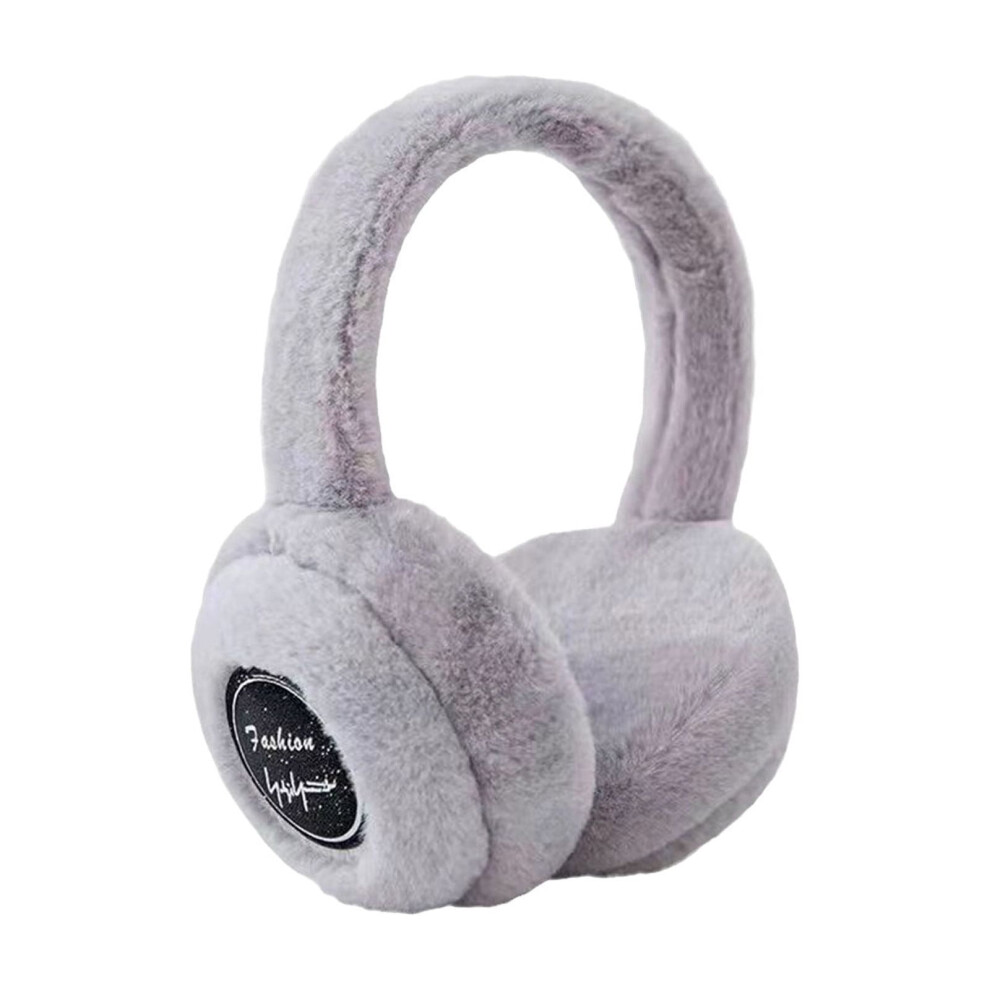 Warm Bluetooth Earmuffs, Foldable Furry Ear Warmers With Music/Call & Noise Reduction Â Compatible With Ios/Android 9313598037527