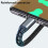 Transparent Luminous Charging Cable 2m 100W 4