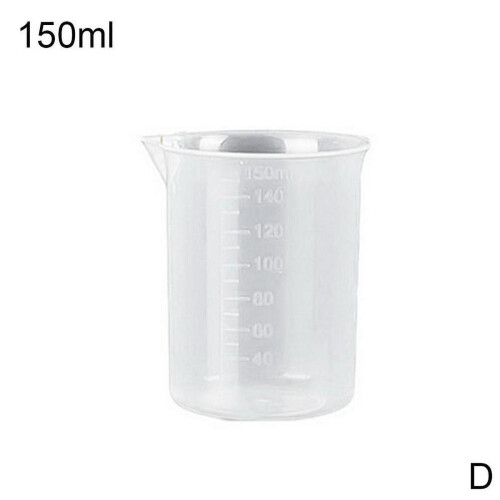 Μικρό δοσομετρικό κύπελλο 25-500ml, δοχείο κουζίνας, πλαστικό ζεστό V1