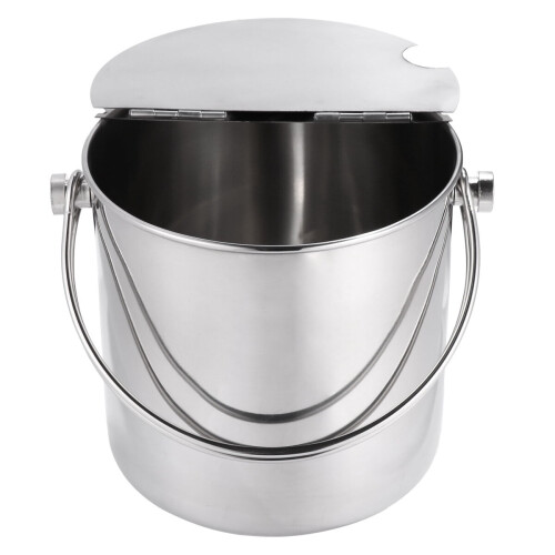 Stainless Steel Fridge Container with Lid and Handle (2L)