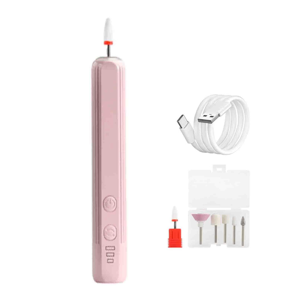 Electric Nail Drill and Trimmer USB Rechargeable Adjustable