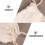 2Pcs Cotton Laundry Bags for College Students - Beige 3