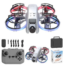 Štýlový dron na diaľkové ovládanie s LED podsvietením a možnosťou vznášania sa – perfektný darček k narodeninám pre chlapcov.