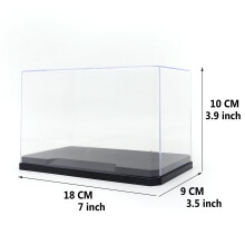 Stackable Acrylic Dispaly Box for Building Blocks Figures Stand MOC Car Model Collection Showcase Children Toys Gift