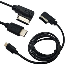2025Nua Comhoiriúnach le AMI, Cábla Muirir Gluaisteáin MDI3.1USB-C do Ghuthán/Táibléad LeTV – Sioncrónú Sonraí Tapa & PD (1 ríomhaire)
