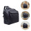 Bolsa para acordeão compatível com baixos de 48/60/72 polegadas – Bolsa de tecido preta com bolsos para acessórios. 1