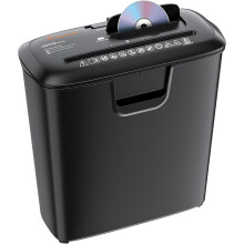 Paper Shredder for Home Use, 8-Sheet StripCut Office Shredder, CD/Credit Card Machine with Overheat Protection, 3.4 Gallons Wastebasket