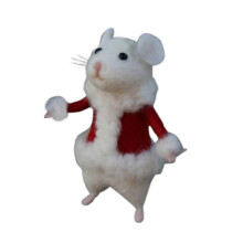 Halloween Christmas Mouse Decorations Red Clothes Mouse Decorations