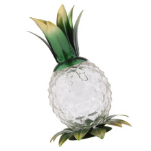 Lanterna da tavolo a LED a energia solare a forma di ananas - Bianca