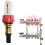 2 Pcs Underfloor Heating Manifold Flow-Meter, Visual Flow-Monitoring Regulator for Underfloor Heating Systems(1/2) 7