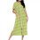 Women's plaid flannel robe with pockets, S-2XL 1