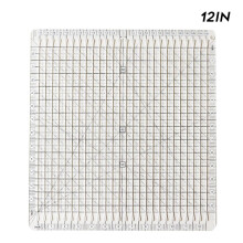 6/12inch Scale Slotted Quilting Ruler Acrylic Fabric Strip Cutting Sewing Patchwork Template Arts Crafts Supplies Tools
