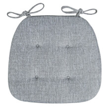 Dynor till matstolar 41 x 41 cm, avtagbart tvättbart överdrag och band, högbeständigt skum för U-formade stolar – kompatibelt med hem,