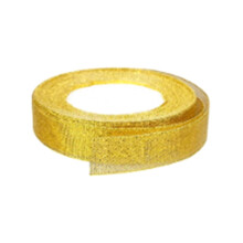 rol 3/8 inch kerstlinten met glitter en satijn, metallic glitterstof, satijnen linten voor feestdagen en festivals, geschikt voor het inpakken van