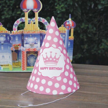 Lot de 20 chapeaux coniques pour anniversaire d'enfants (garçons, filles et amis), 20 x 15 x 0,5 cm.