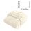 Milk Velvet Thermal Mattress Protector White Full Size 3