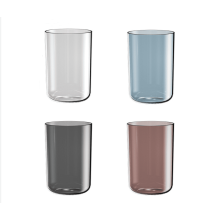 4 Pcs Reusable Clear 10oz Plastic Cups, BPA-Free, Dishwasher & Freezer Safe, Stackable for Kids, Party, Home, Travel – Compatible with Standard Cup