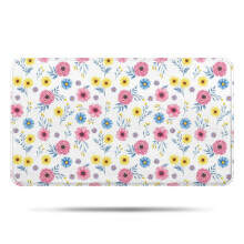 Pioneer Flower Floral badrumsmatta halkfri mikrofiber