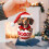 Dackel-Weihnachtsanhänger aus Acryl 1