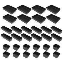 Organisateur et plateau de rangement pour boîte à outils, bacs de rangement pour tiroirs de boîte à outils, ensemble de séparateurs pour plateau