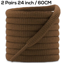 4 Pairs Half-Round Shoe Laces – Durable & Stylish, Compatible with Athletic Shoes, Running Shoes, Sneakers, Boots