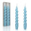 Weiße Spiral-Spitzkerzen, 19 cm (12er-Pack) 1