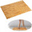 Bamboe badmat 16x24 inch, antislip, waterdicht 1