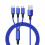 3in1Fast USB Charging Universal Function Κινητό Τηλέφωνο Φορτιστές Καλωδίου για Android Τύπος C10ft 1