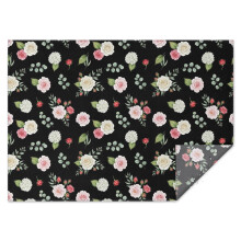 Floral Polyester Rectangle Tablecloth 60x84 in