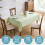 Sage Green Polyester Tablecloth 60x120in 1 Pack 2