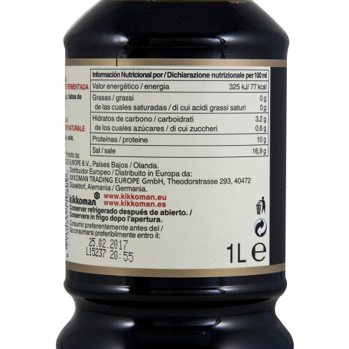 Kikkoman - Salsa de Soja Oscura, 1000 ml (Paquete de 2) 1