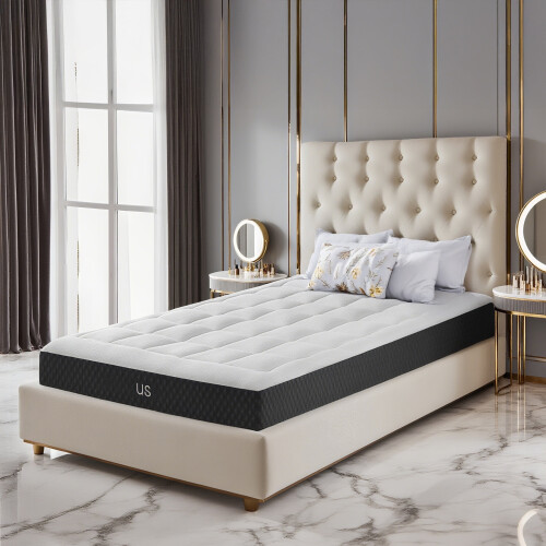 Στρώμα EDX Twin 5", Memory Foam με Ψυκτικό Τζελ, Μεσαίας Σκληρότητας, Πιστοποιημένο με