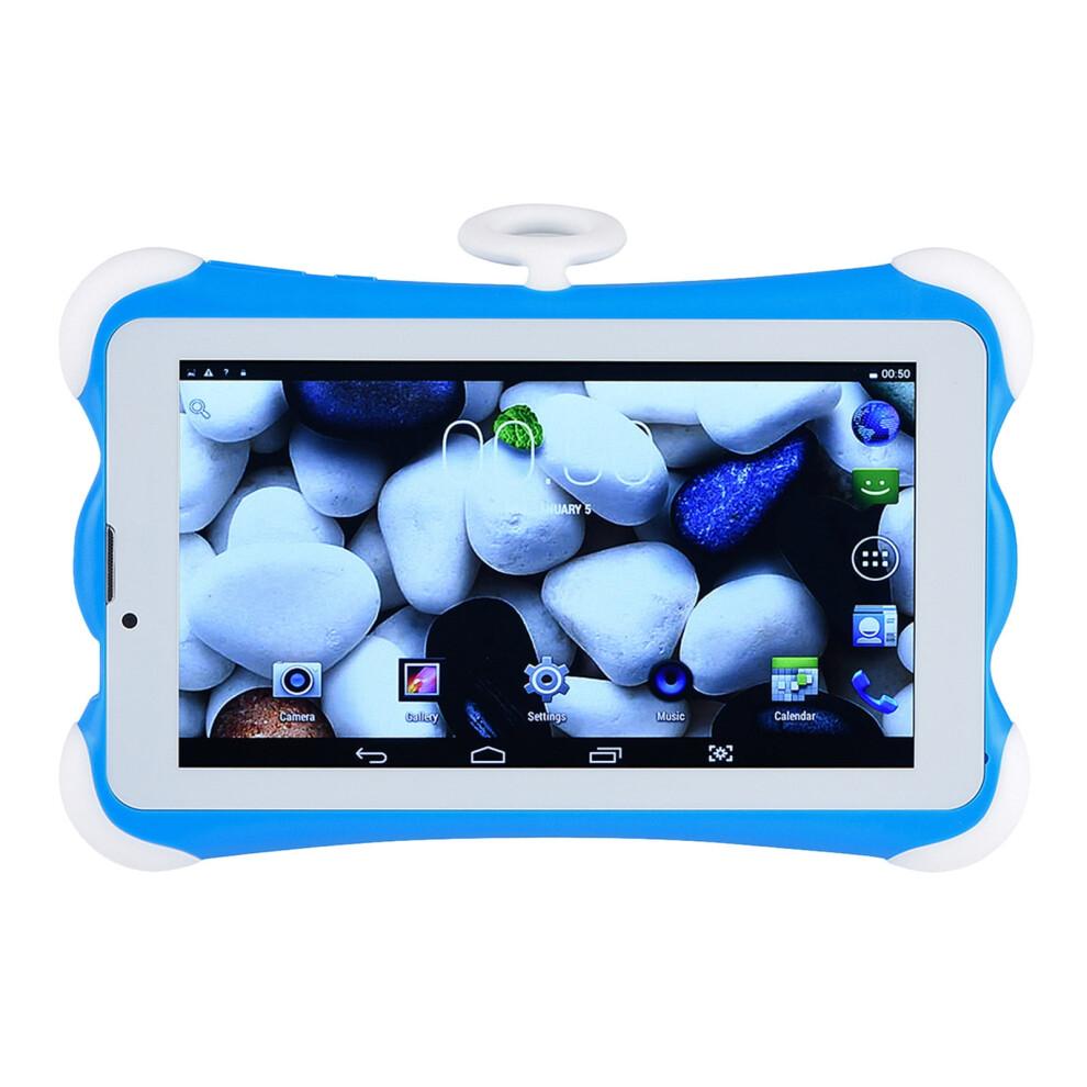7-Inch Tablet Computer Android Tablets Early Education Learning Machine Support For Sim Card Call, Long Battery Life, Blue 9402001019707